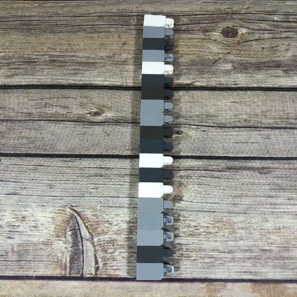 LEGO Hinge Brick Locking 1 Finger Lot Of Mix Gray Dark Bluish - Picture 5 of 6